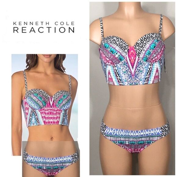 New. Kenneth Cole bikini set. - Picture 1 of 14